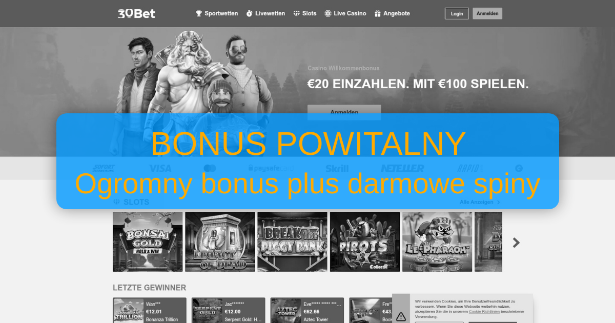 30Bet Casino Polska